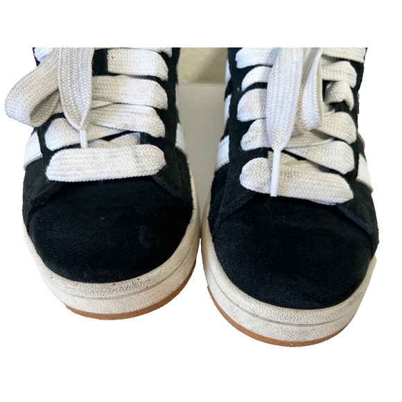 Adidas Originals Campus 00s Women's Shoes Size 6 US Black White Suede VGUC - Picture 6 of 11